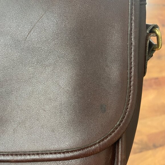 Vintage Coach City Bag in Brown 9790 - Picture 10 of 14